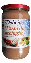 Паста из анчоусов с оливковым маслом (12%) "Delicius"