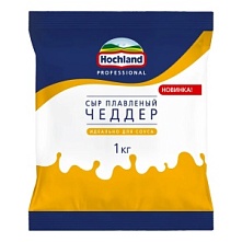 Сыр плавленый Чеддар 40%, Hochland (1 кг)