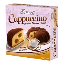 Кекс с кремовой начинкой Cappuccino, Bauli (400 г)
