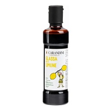 Соус "Glassa" с добавлением бальзамического уксуса Модены с ароматом лимона, Carandini (250 мл)