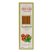 Паста Спагетти со шпинатом и томатами, Dalla Costa (500 г)