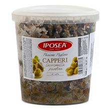 Каперсы Лакримелла 11/13 в соли, IPOSEA (1 кг)