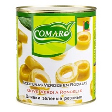 Оливки резаные, Comaro (3,1 кг)