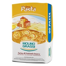 Мука пшеничная из мягких сортов пшеницы "00 Паста", Molino Grassi (25 кг)