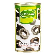 Маслины резаные, Comaro (345 г)